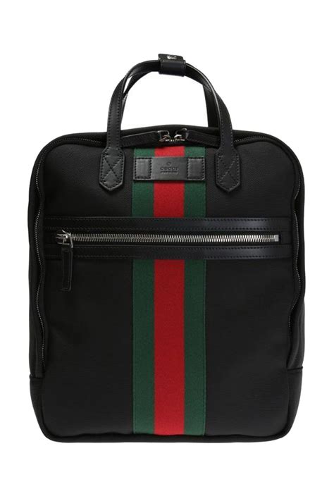 gucci carry on black with redgreen st irpe